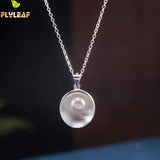 925 Silver Pearl Necklace for Women, Elegant Gift for Birthday