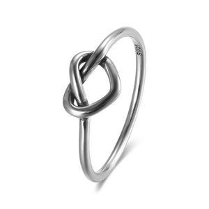 925 Silver Heart Ring for Women Sweet Finger Rings Fine Jewelry Gift