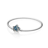 925 Silver Pan Bracelet Midnight Star Set for Girlfriend