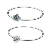925 Silver Pan Bracelet Midnight Star Set for Girlfriend