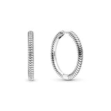 925 Sterling Silver Pan Earrings - Retro Pendie Earrings