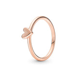 925 Silver Heart Ring Love Angel Open Ring Timeless Wish Tiara Ring