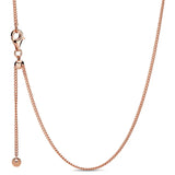 925 Silver Pan Necklace Anchor Chain Link Necklace For Women