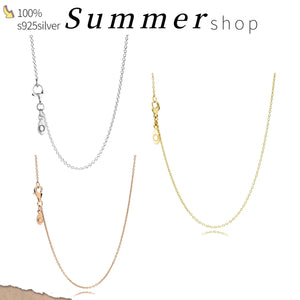 925 Silver Pan Necklace Anchor Chain Link Necklace