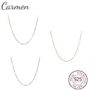 925 Sterling Silver Pan Necklace Signature Anchor Chain Link Necklace For Women