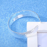 925 Silver Wide Cuff Bracelet for Women