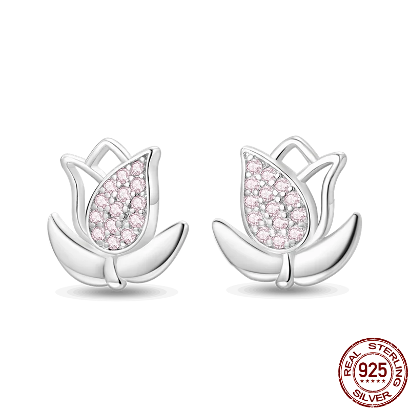 925 Silver Zircon Magic Eye Snake Earrings Women Birthday Gift
