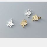 925 Sterling Silver Beauty Figure Dangle Charms