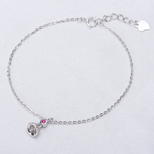 925 Silver Pearl Bracelet Mountings Bangle Findings Jewelry Parts 3pcs/lot