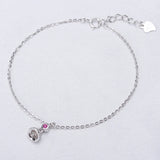 925 Silver Pearl Bracelet Mountings Bangle Findings Jewelry Parts 3pcs/lot