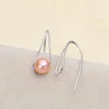 925 Silver Pearl Earring Settings Charm Women's Accessories