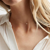 925 Silver Pearl Necklace Mini Pendant Fine Jewelry