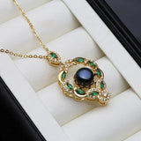 925 Silver Pearl Pendant Necklace, Gold Plated Freshwater Pearl Chain