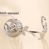 925 Silver Peg Bail 14-20mm Pearls Stones DIY Jewelry Charms
