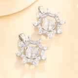 925 Silver Pendant Base for 7-9mm/8-10mm Round Pearls
