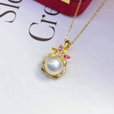 925 Silver Pendant Base for Pearls Beads Stones