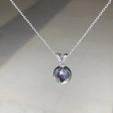 925 Silver Pendant Base for Gemstones, 5pcs/lot