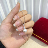 925 Silver Pendant Mount Base Findings for Oyster Pearl 5pcs
