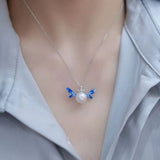 925 Silver Pendant Mounts Base for 10-11mm Pearls