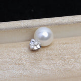 925 Silver Pendant Mounts for 9-12mm Pearls