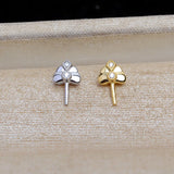 925 Silver Pendant Mounts for 9-12mm Pearls