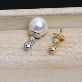 925 Sterling Silver Pendant Mounts Base for 9-13mm Pearls