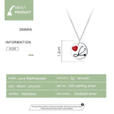 925 Silver Doctor Stethoscope Heart Coin Necklace