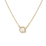 925 Silver Pendant Necklace Hollow Planet Zircon Clavicle Chain