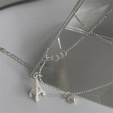 925 Silver Love Paris Tower Pendant Necklace