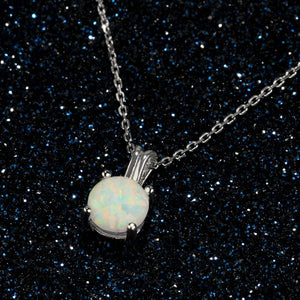 925 Silver Pendant Necklace Gemstone Beads Necklace