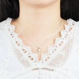 925 Silver Pendant Necklace Gemstone Beads Necklace