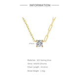 925 Silver Pendant Necklaces & Zircon Collar Necklace
