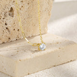 925 Silver Pendant Necklaces & Zircon Collar Necklace