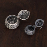 925 Silver Woven Sachet Pendant