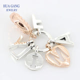 925 Sterling Silver Family Pendant Charm 787785CZ