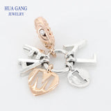 925 Sterling Silver Family Pendant Charm 787785CZ