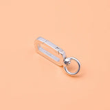 925 Sterling Silver Button Accessories Spring Buckle for Jewelry Making