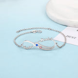 Personalized Infinity Bracelets with Birthstones