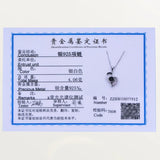 925 Silver Custom Photo Necklace Heart House Pendant