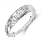 925 Silver Phoenix Lucky Bracelet for Women