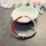 925 Silver Pixiu Bracelet Fine Jewelry Wedding Party Bangles