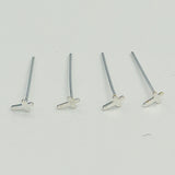 925 Silver Cross Nose Stud Body Piercing Jewelry