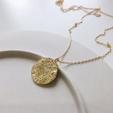 925 Silver Planet Star BFF Necklaces Astronomy Universe Coin Necklace