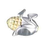 925 Silver Plant Corn DIY Charms for Jewelry Making