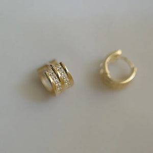925 Silver Plated Zircon Earrings - High Stylish Jewelry
