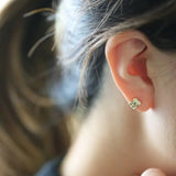 925 Silver Plated Zircon Earrings - High Stylish Jewelry