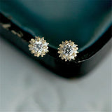 Sun Earrings Retro Sweet Jewelry