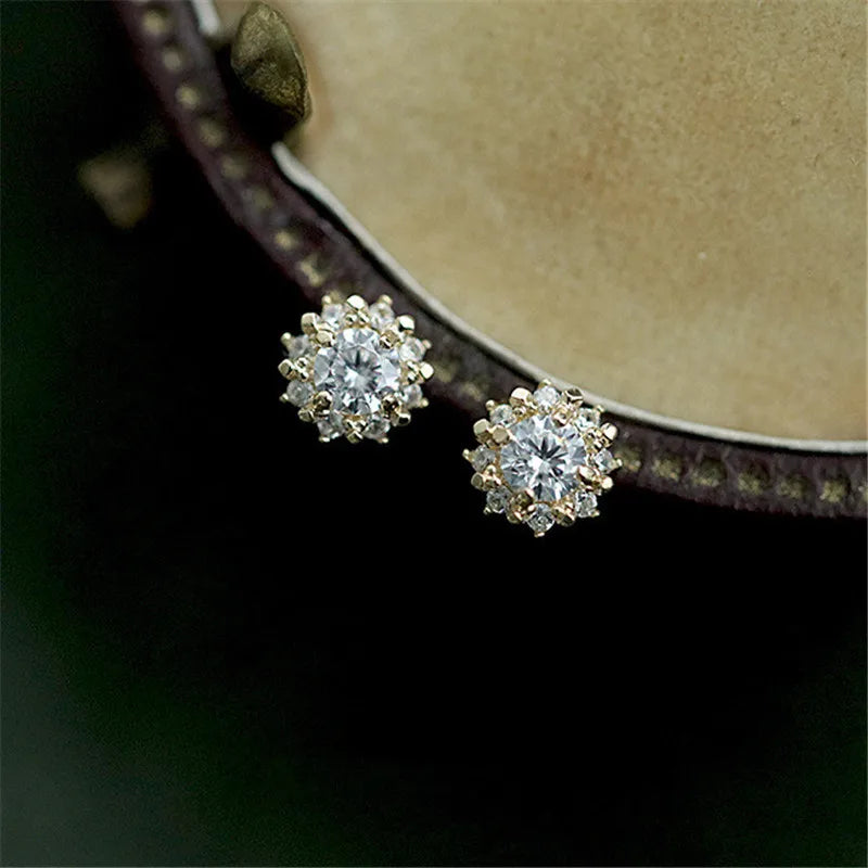 Sun Earrings Retro Sweet Jewelry