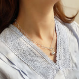 925 Silver Heart Pendant Necklace - Birthday Gift for Mom Daughter Girlfriend