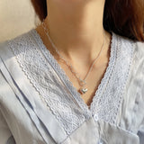 925 Silver Heart Pendant Necklace - Birthday Gift for Mom Daughter Girlfriend